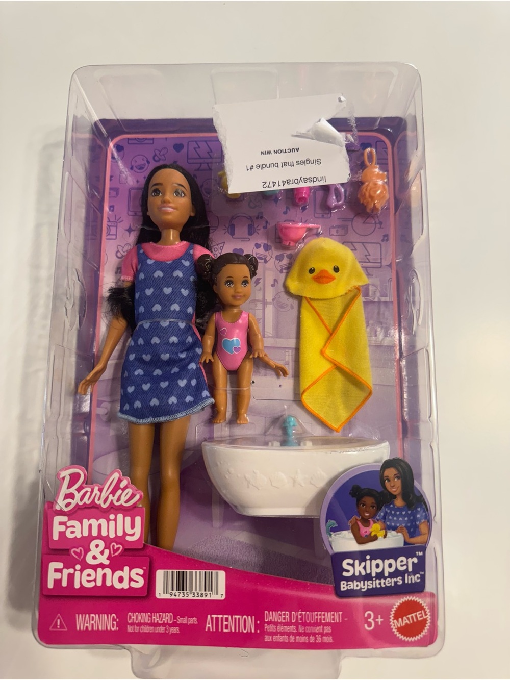Barbie Family & Friends Skipper Babysitters Inc. Doll Set - Blue & Pink